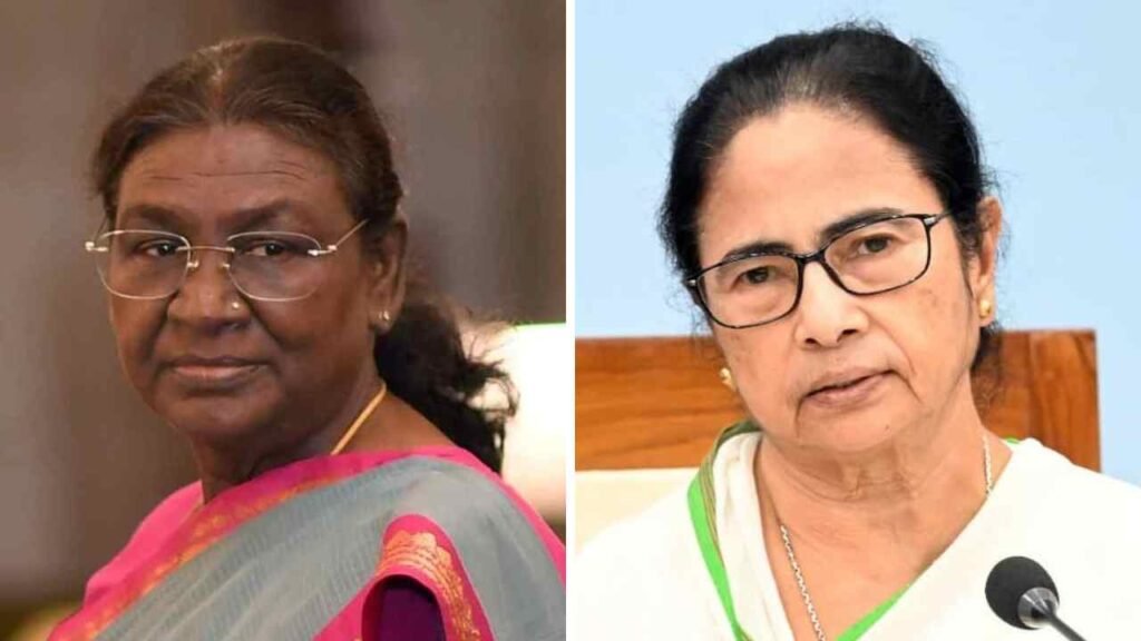 রাষ্ট্রপতি শাসনের পরিকল্পনা? বিজেপির কথায় ভোটের সময় এসে রাজনীতি করবেন না’, মুর্মুর অনুযোগ নিয়ে মঞ্চে মুখর মমতা