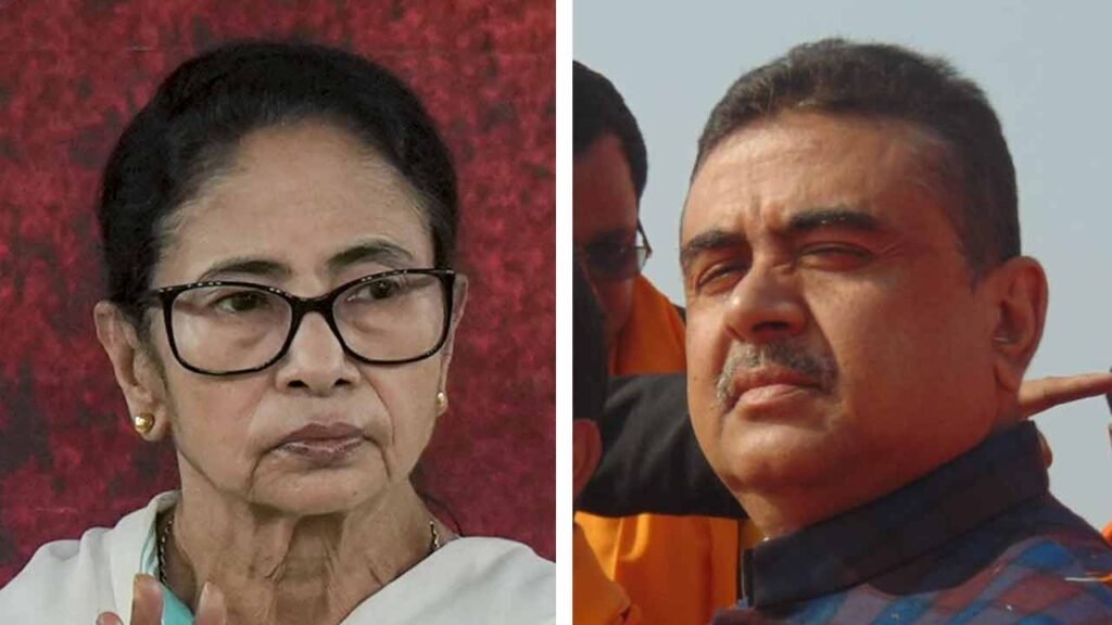 আবার মমতা বনাম শুভেন্দু